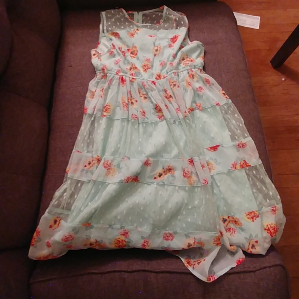 Girls floral dress